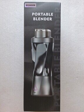 BESNOOW Portable Blender 700ml — 6000mAh High Capacity Smoothie Maker Brand New